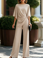 Lorna | Draped Waist Two Piece Set