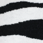 Iviana | Textured Zebra-Print Cardigan