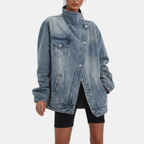 Elza -  Washed Denim Jacket