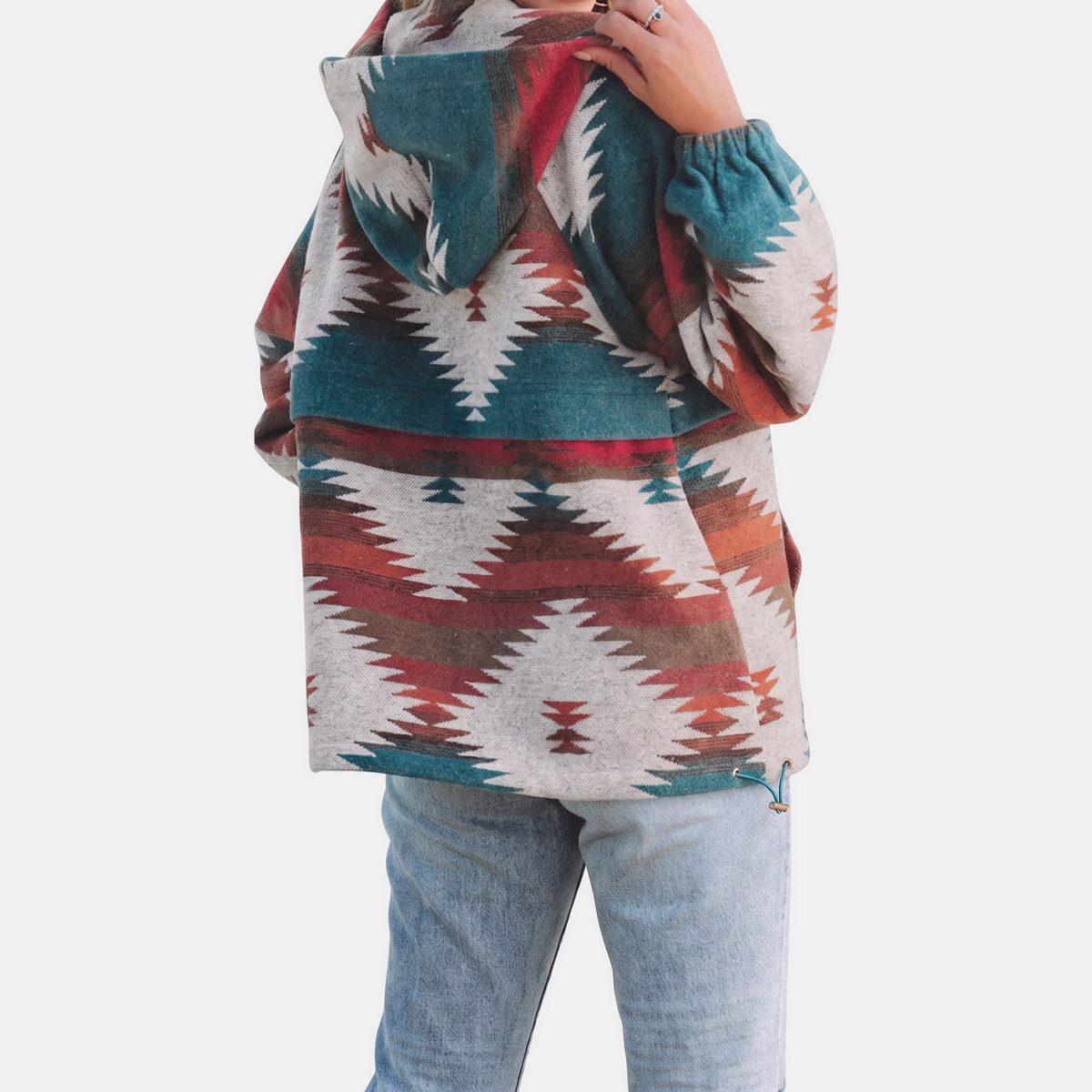 Elza | Oversized Quarter Zip Hoodie