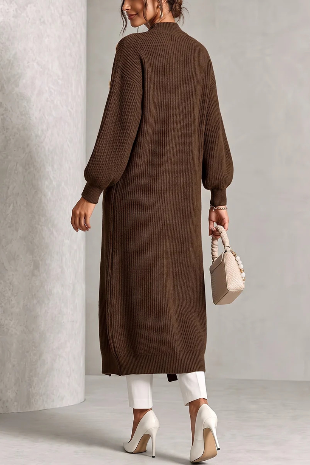 Aveline | Casual Relaxed Solid Turtleneck Sweater