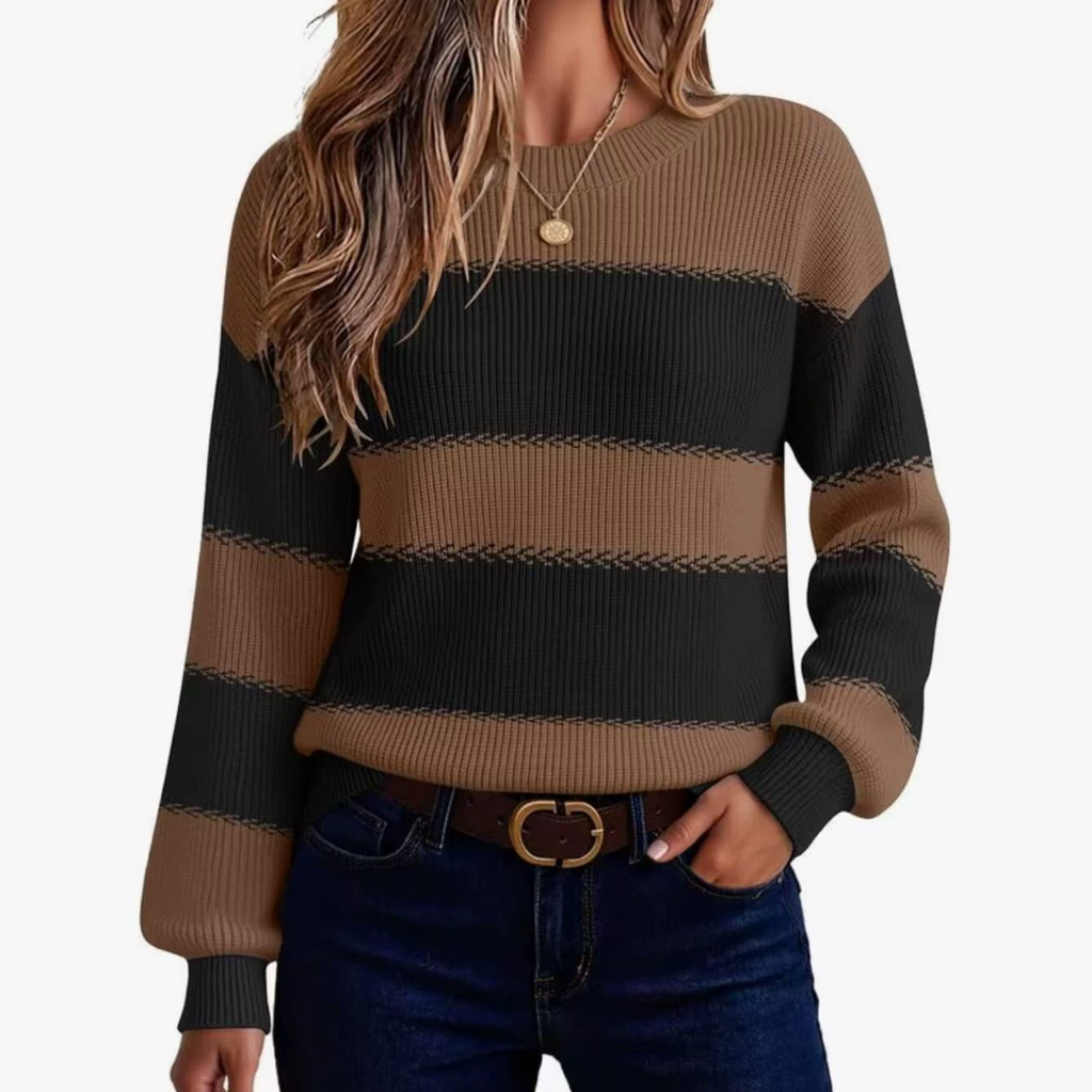 Mira | Striped Cozy Sweater
