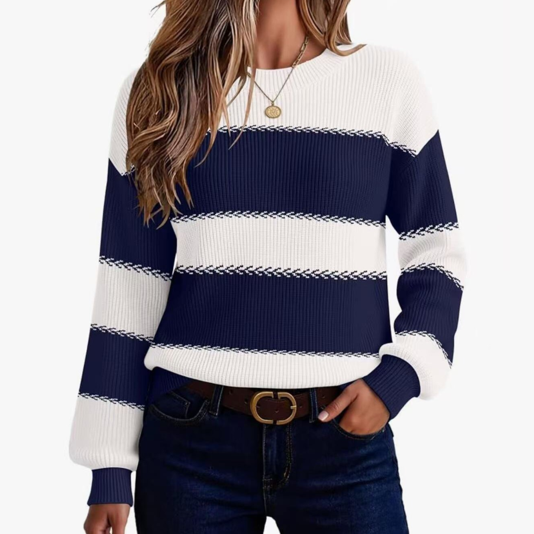 Mira | Striped Cozy Sweater