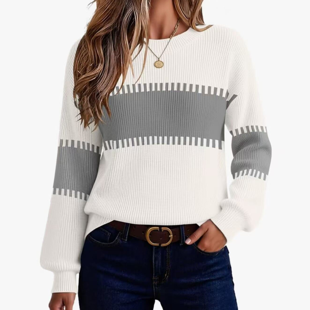 Mira | Striped Cozy Sweater