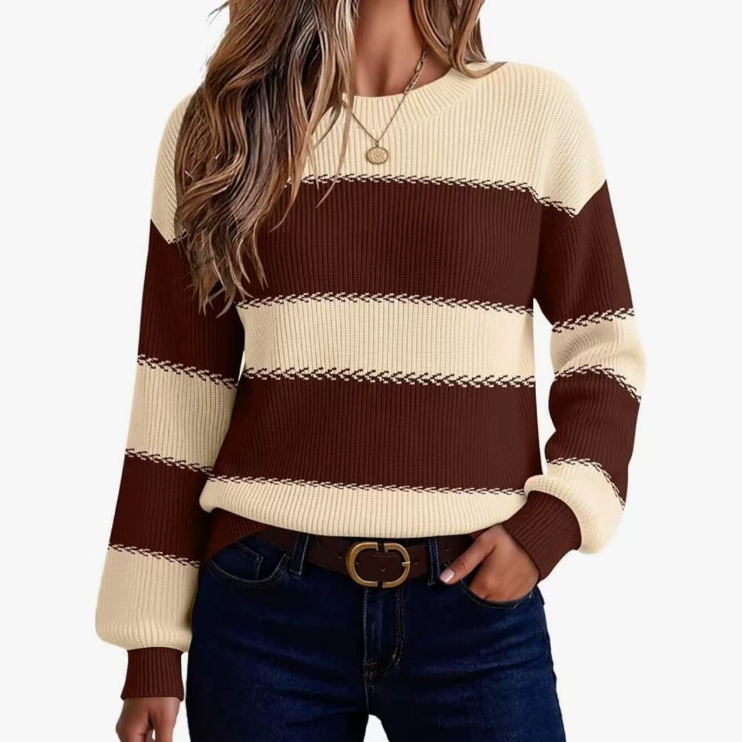 Mira | Striped Cozy Sweater