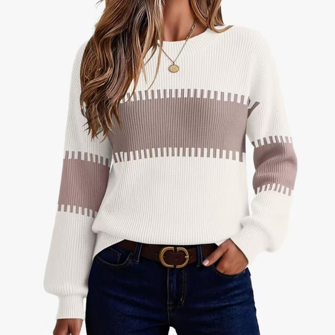 Mira | Striped Cozy Sweater