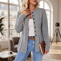 Noï | Cozy Cable-Knit Cardigan