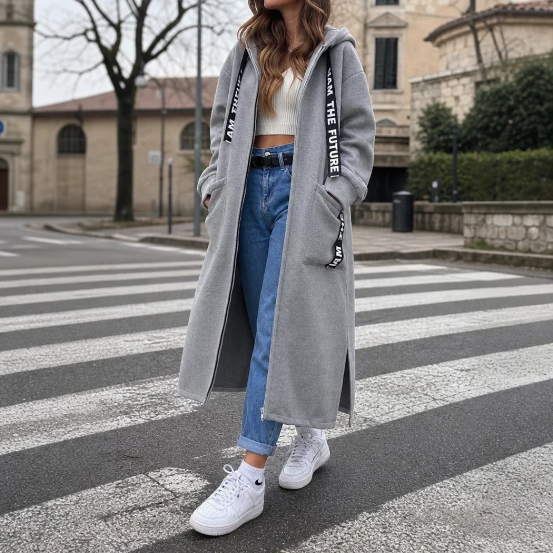 Willa | Cozy Longline Hoodie