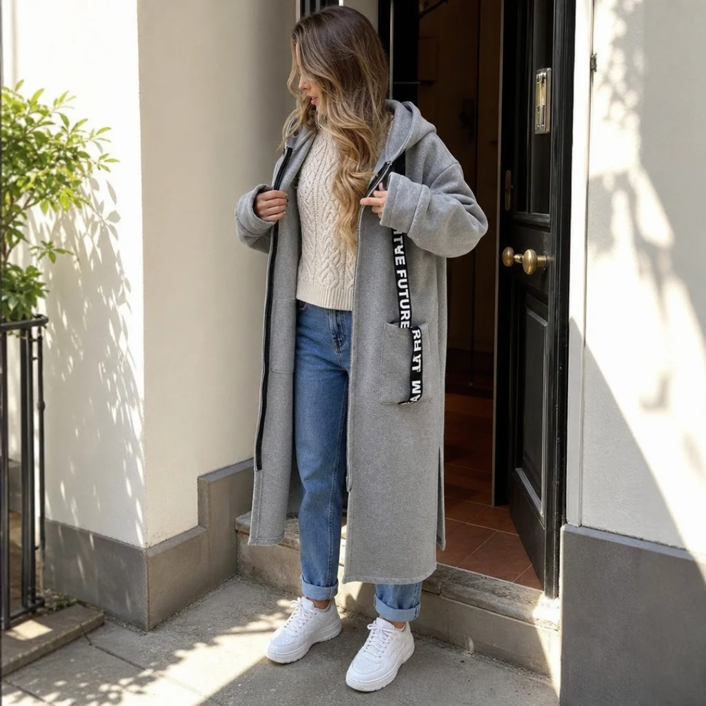 Willa | Cozy Longline Hoodie