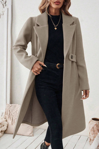 Odalys | Slim Fit Wool-Blend Coat