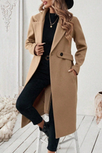 Odalys | Slim Fit Wool-Blend Coat