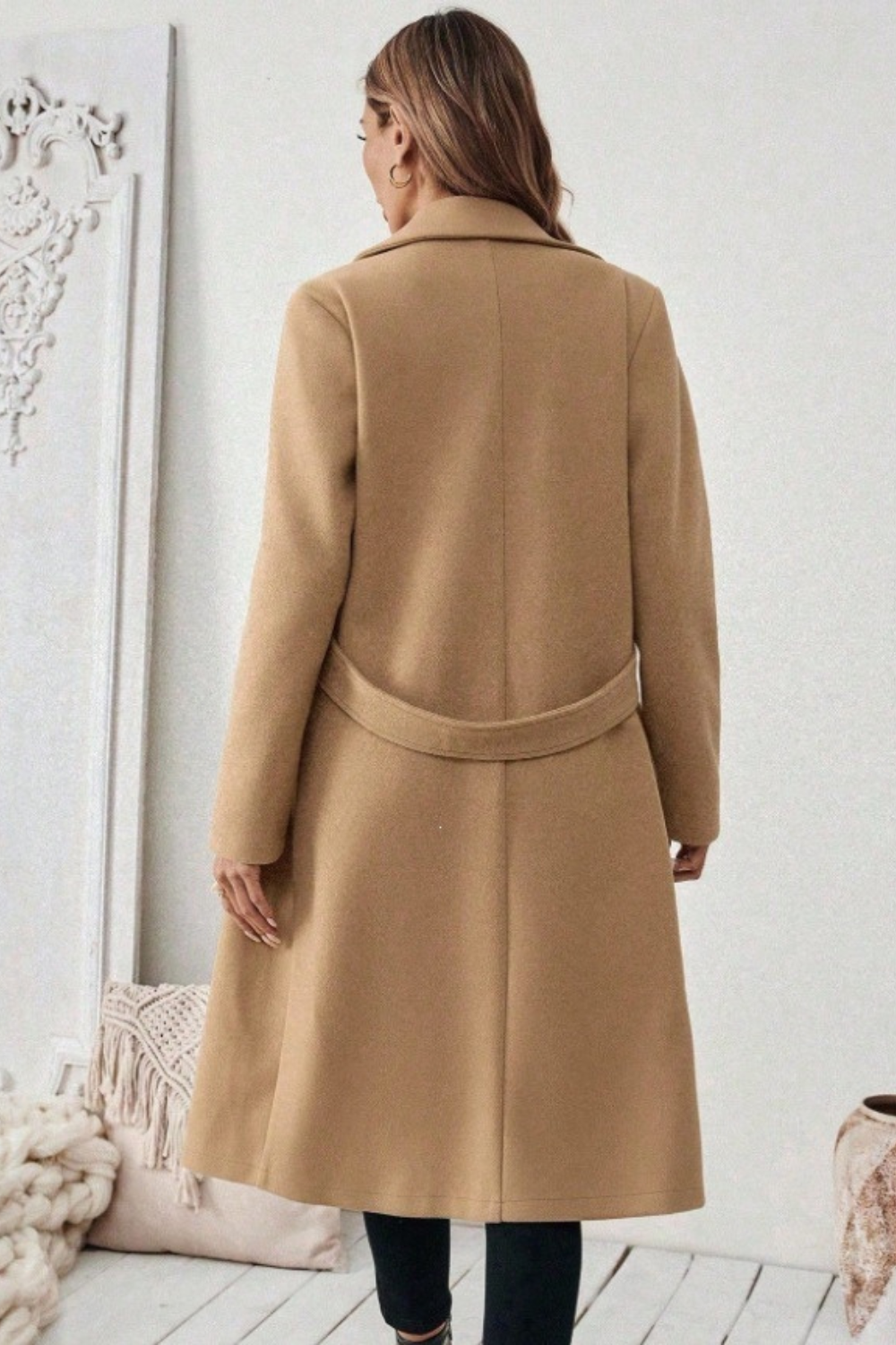 Odalys | Slim Fit Wool-Blend Coat