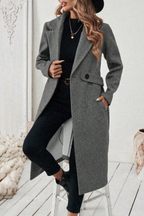 Odalys | Slim Fit Wool-Blend Coat