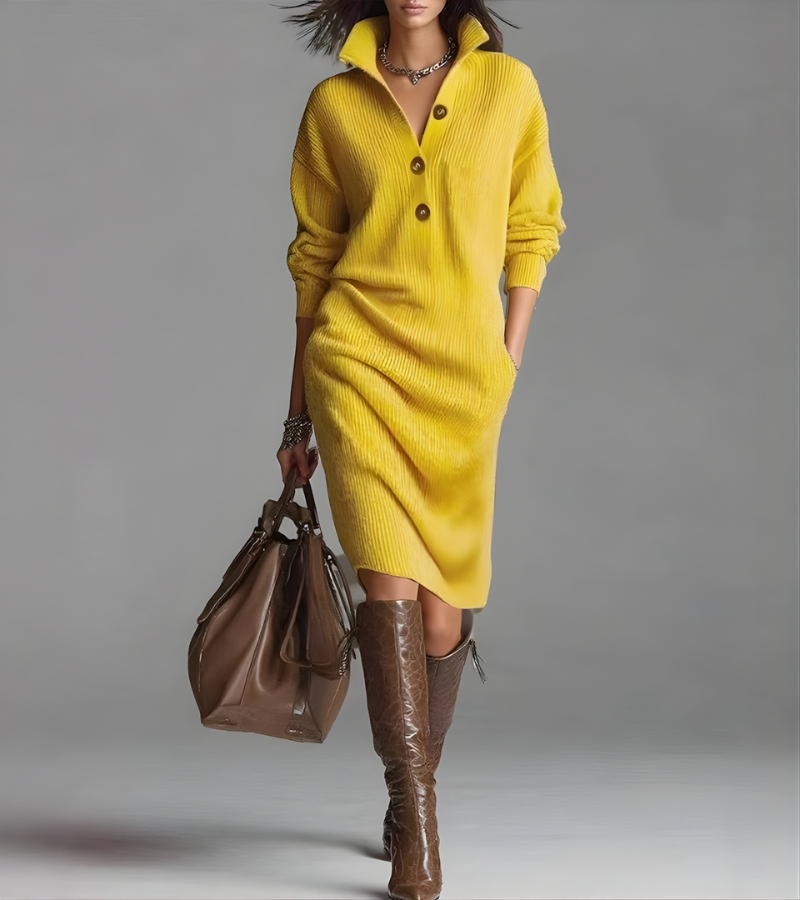 Madalyn | Cozy Elegant Knit Dress