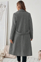 Odalys | Slim Fit Wool-Blend Coat