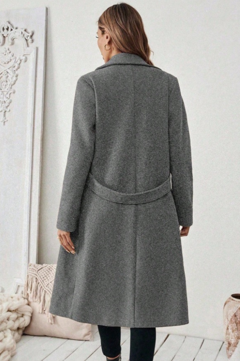 Odalys | Slim Fit Wool-Blend Coat