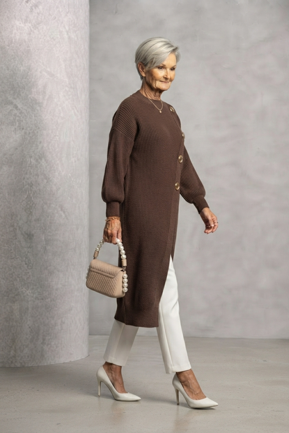 Aveline | Casual Relaxed Solid Turtleneck Sweater