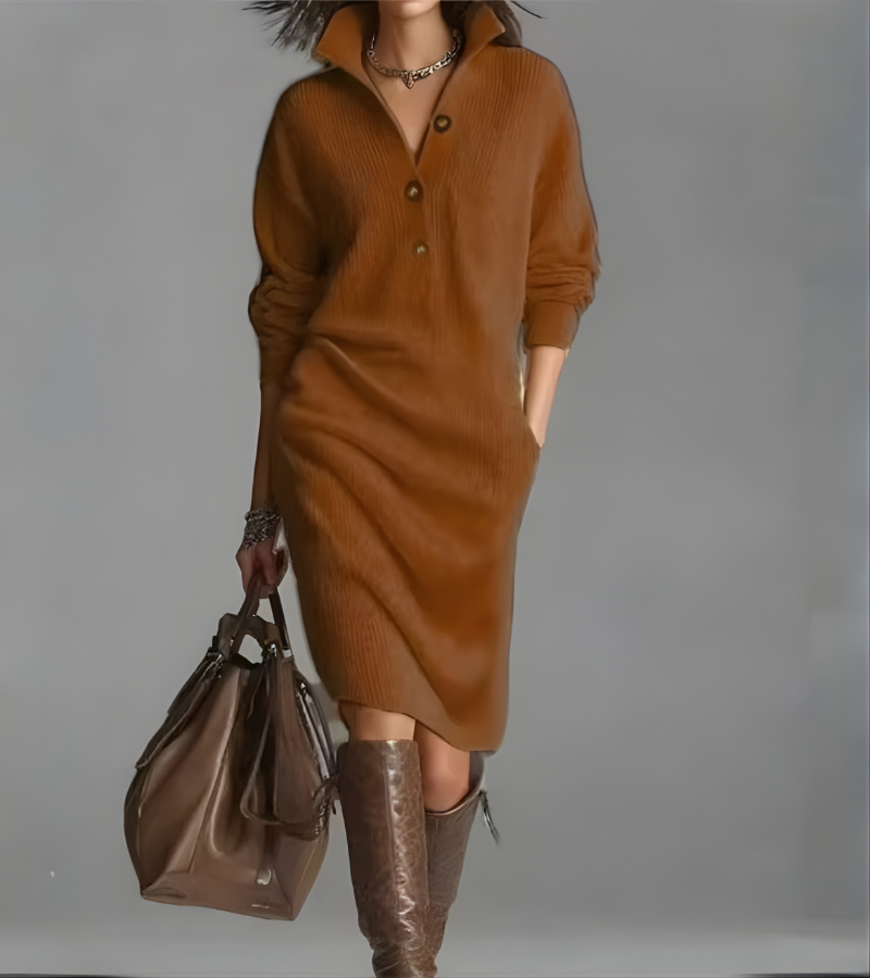 Madalyn | Cozy Elegant Knit Dress