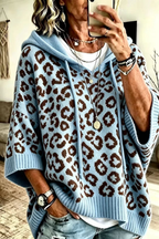 Rosalind | Hooded leopard Sweater