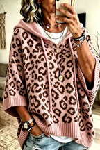 Rosalind | Hooded leopard Sweater