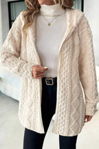 Fable | Tummy Coverage Long Sleeve Hooded Coat