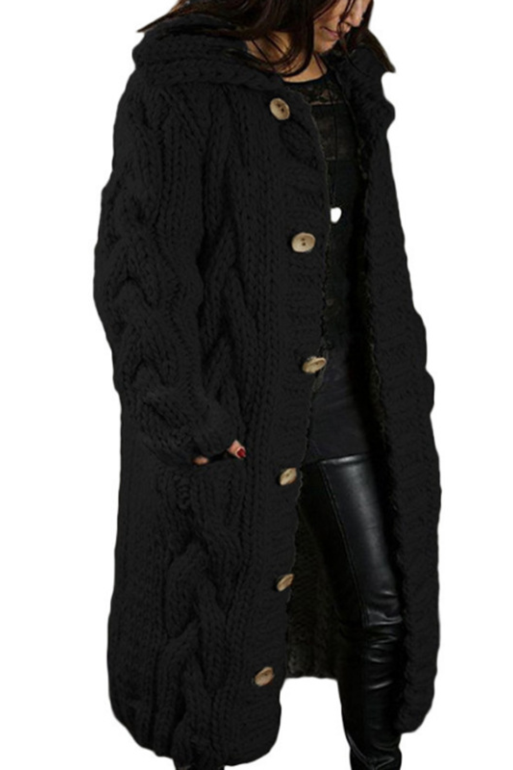 Cordelia | Long Knit Cardigan