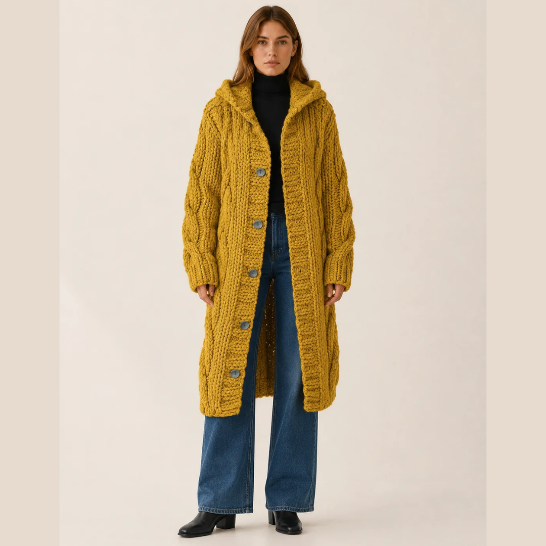 Cordelia | Long Knit Cardigan
