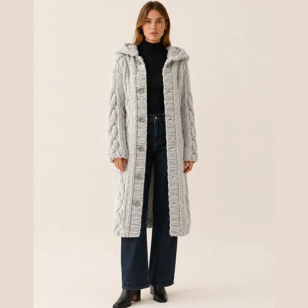 Cordelia | Long Knit Cardigan
