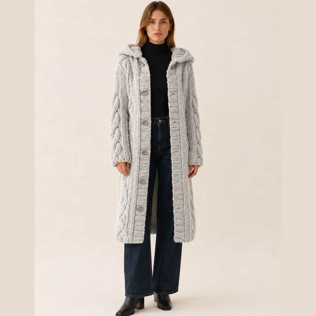 Cordelia | Long Knit Cardigan