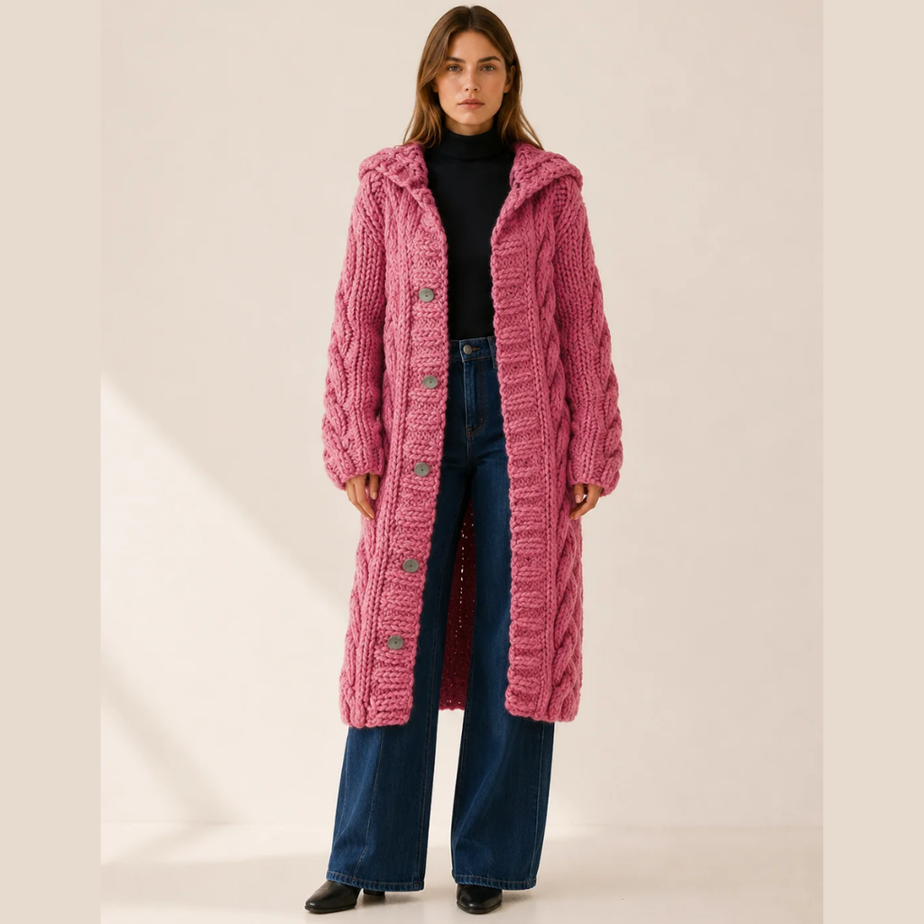 Cordelia | Long Knit Cardigan