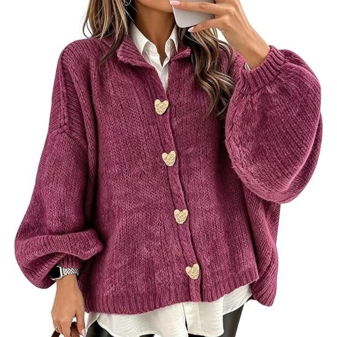 Elowen  | Oversized Button Cardigan