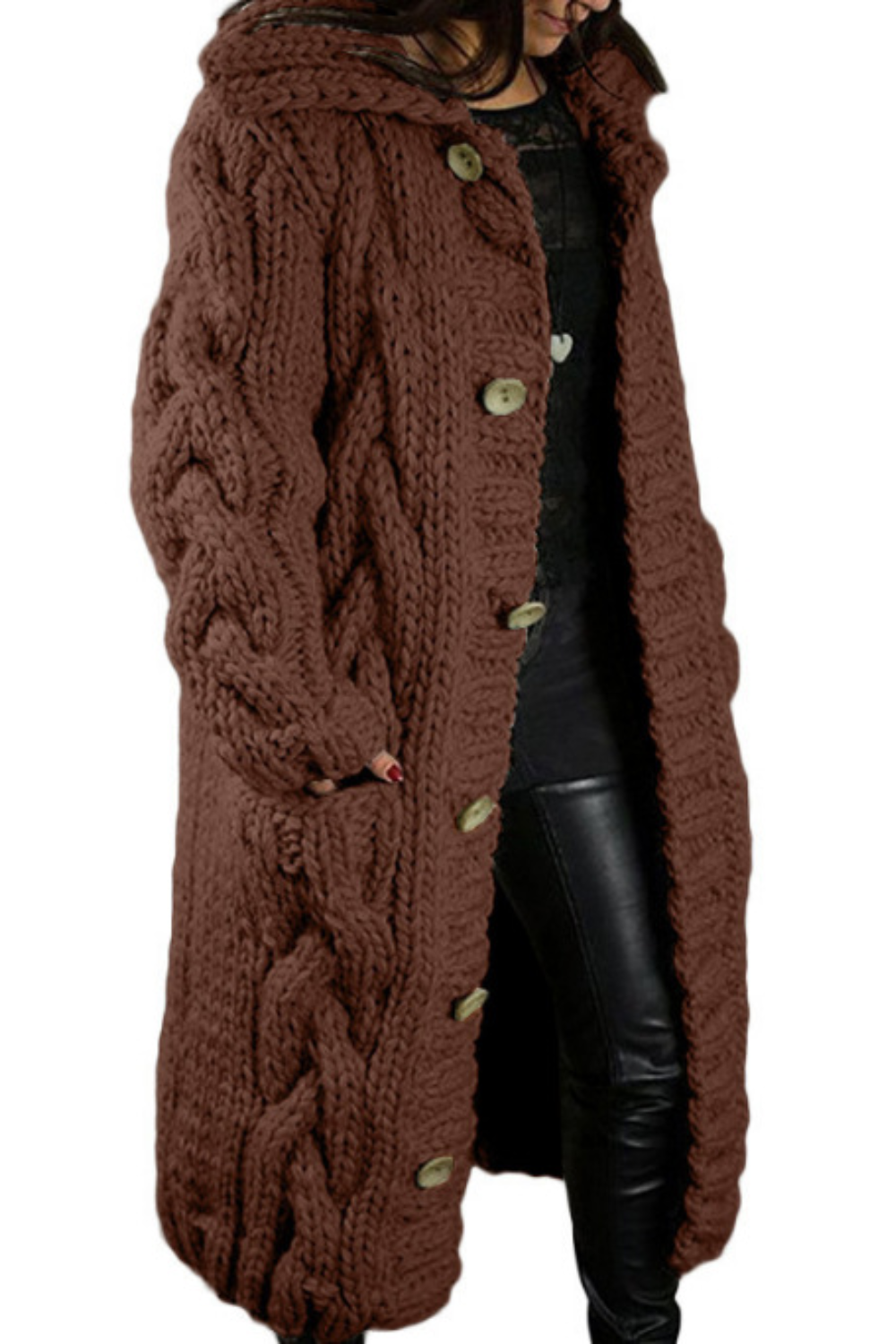 Cordelia | Long Knit Cardigan