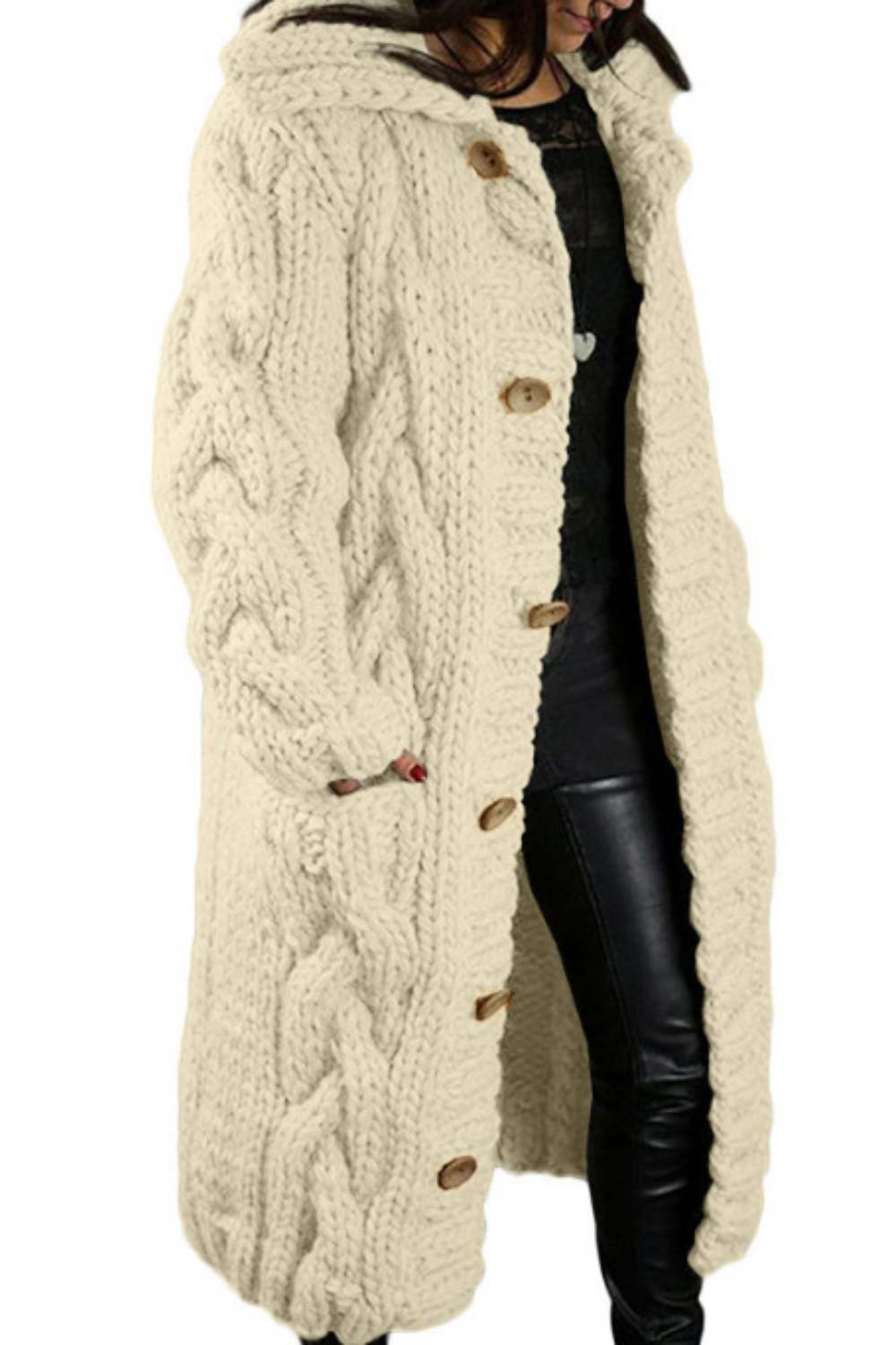 Cordelia | Long Knit Cardigan