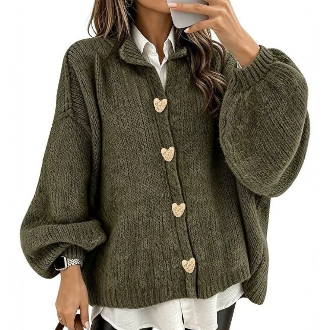 Elowen  | Oversized Button Cardigan