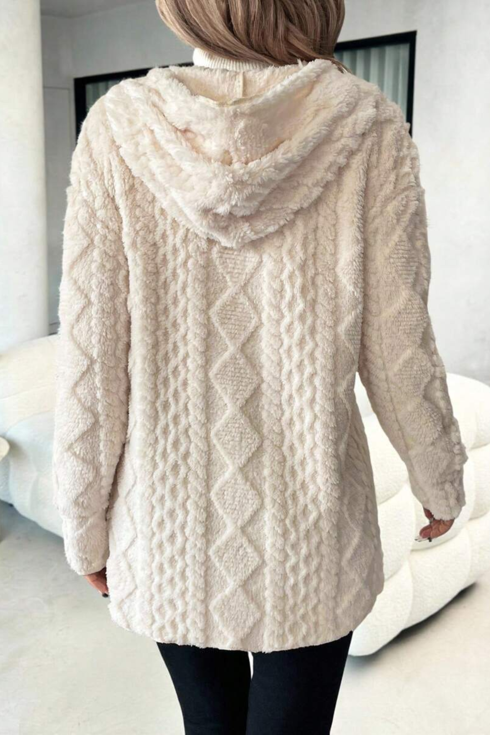Fable | Tummy Coverage Long Sleeve Hooded Coat