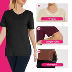 Selena | Relaxed V-Neck Tee, Pack of 3