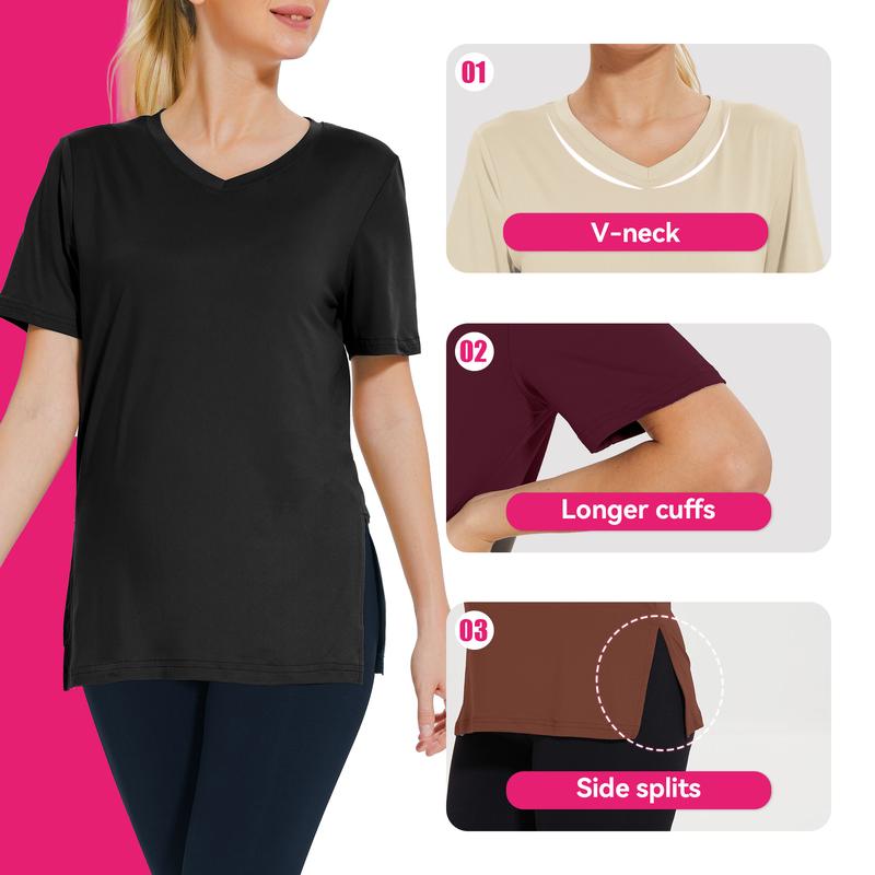 Selena | Relaxed V-Neck Tee, Pack of 3