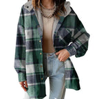 Harlow | Cozy Oversized Teddy Flannel Jacket