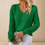 Ashton | V-Neck Knit Sweater