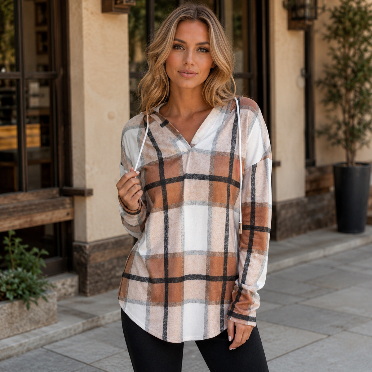 Laura | Cozy Plaid Flannel Shirt