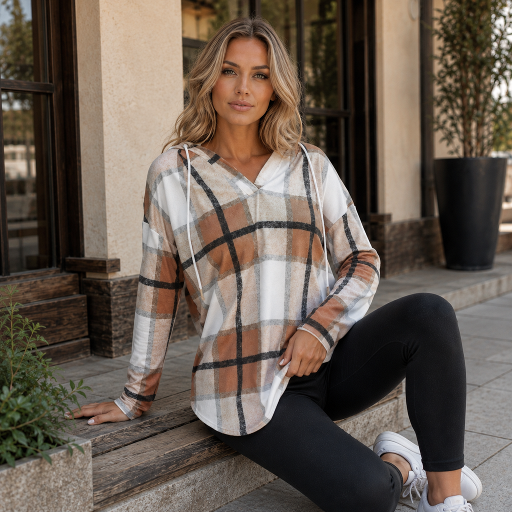 Laura | Cozy Plaid Flannel Shirt