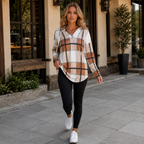 Laura | Cozy Plaid Flannel Shirt