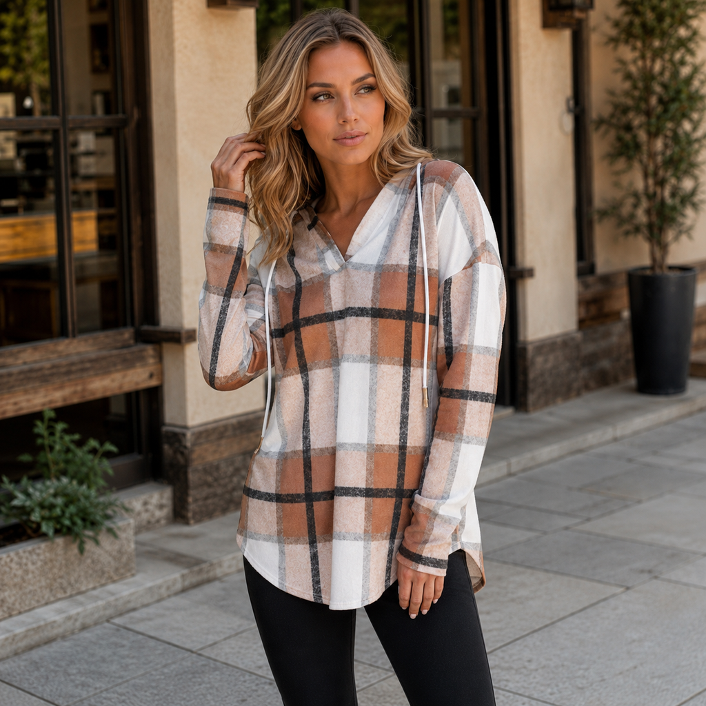 Laura | Cozy Plaid Flannel Shirt