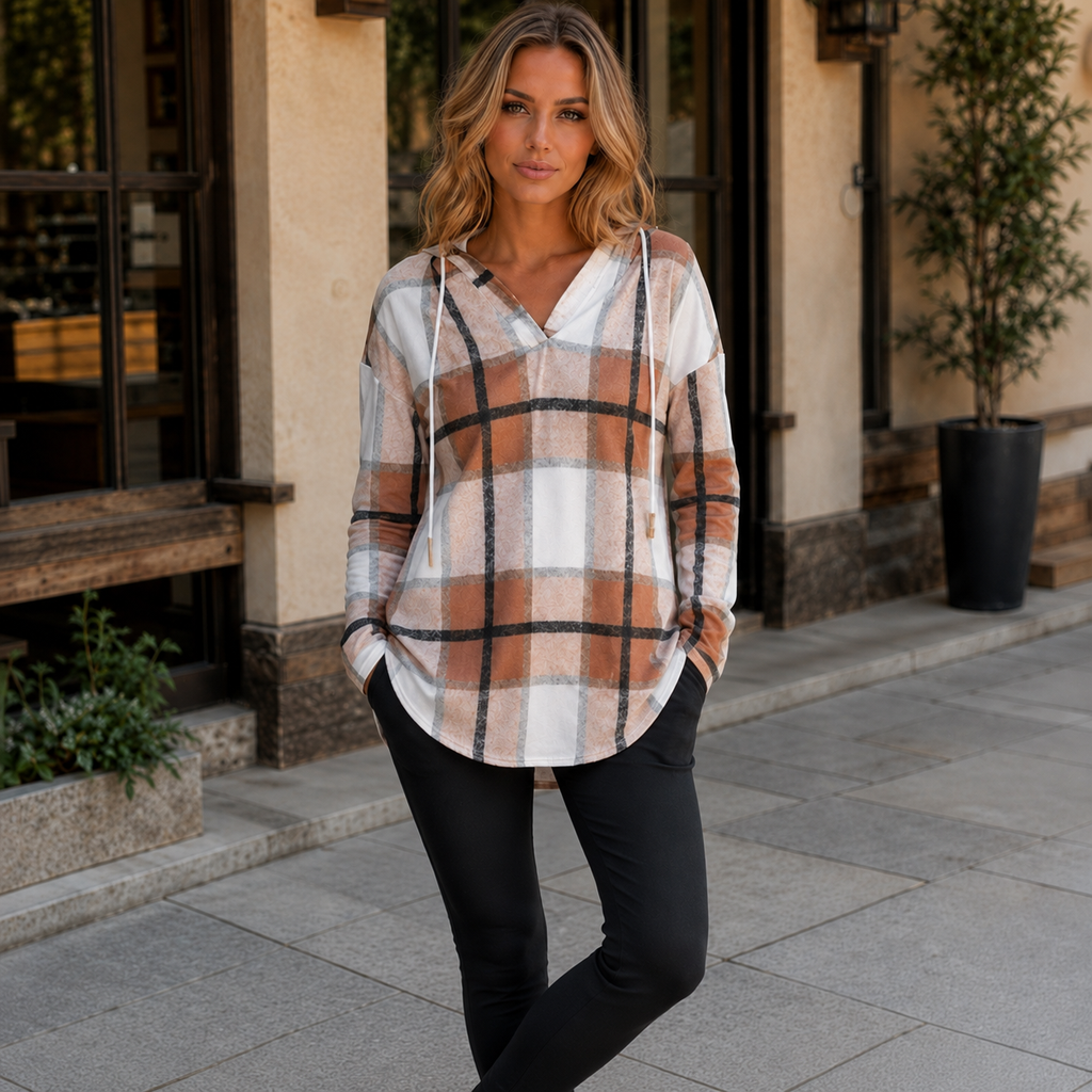Laura | Cozy Plaid Flannel Shirt