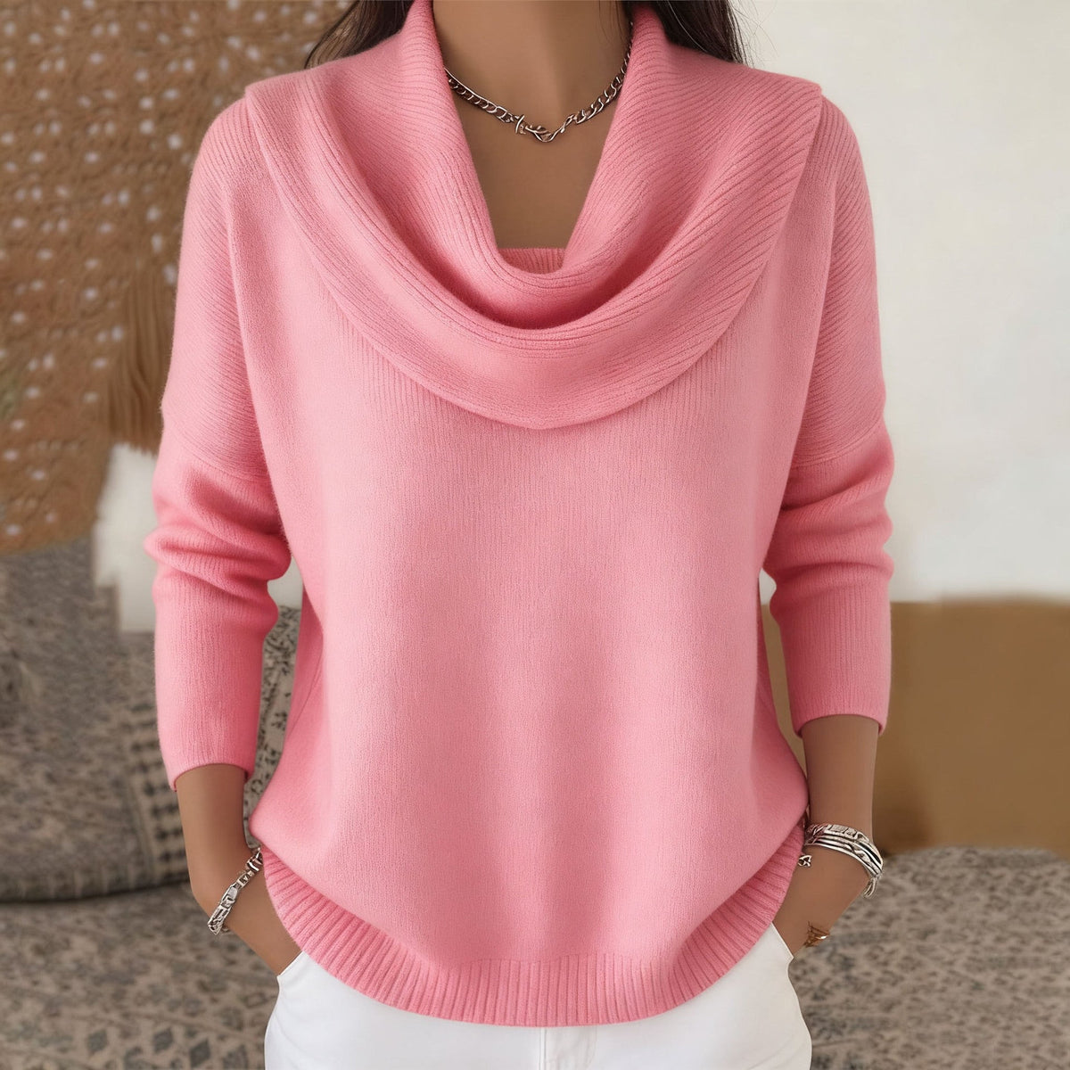 Juliett | Cowl Neck Sweater