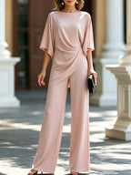 Lorna | Draped Waist Two Piece Set
