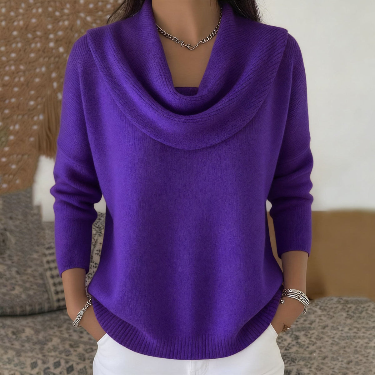 Juliett | Cowl Neck Sweater
