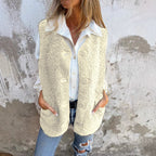 Sahsa | cozy button vest