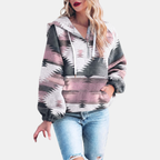 Elza | Oversized Quarter Zip Hoodie