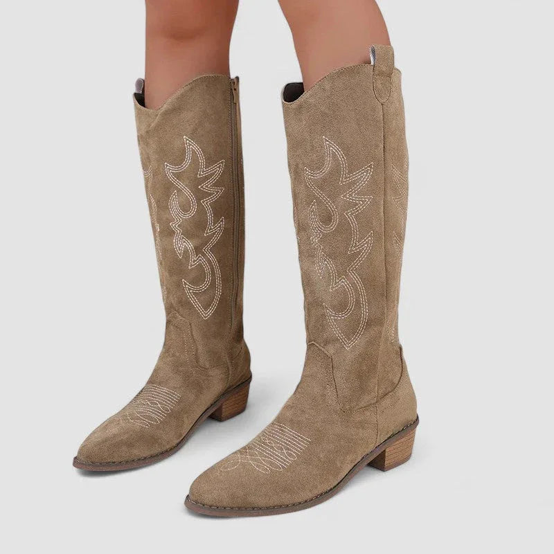 Clara - Orthopedic Western Boots